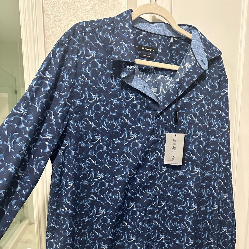 Bugatchi Mens Shirt